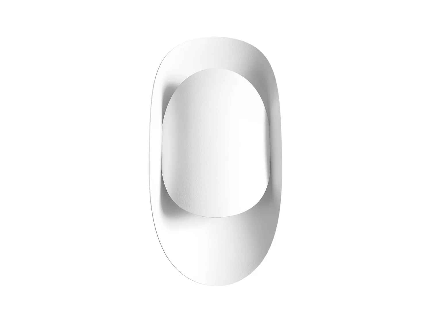 Appliques Revon moderne en acier - 1 sources lumineuses 3000K - L.13 x H.30 cm - blanc