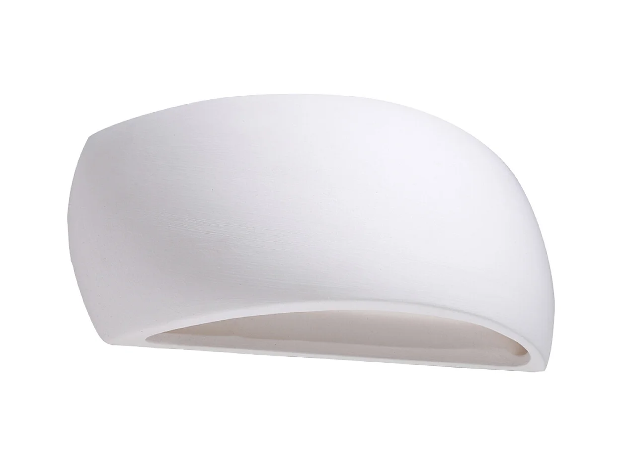 Wandlampen Torow modern van  - 1 lichtbronnen 3000K - L.32 x H.14 cm - wit