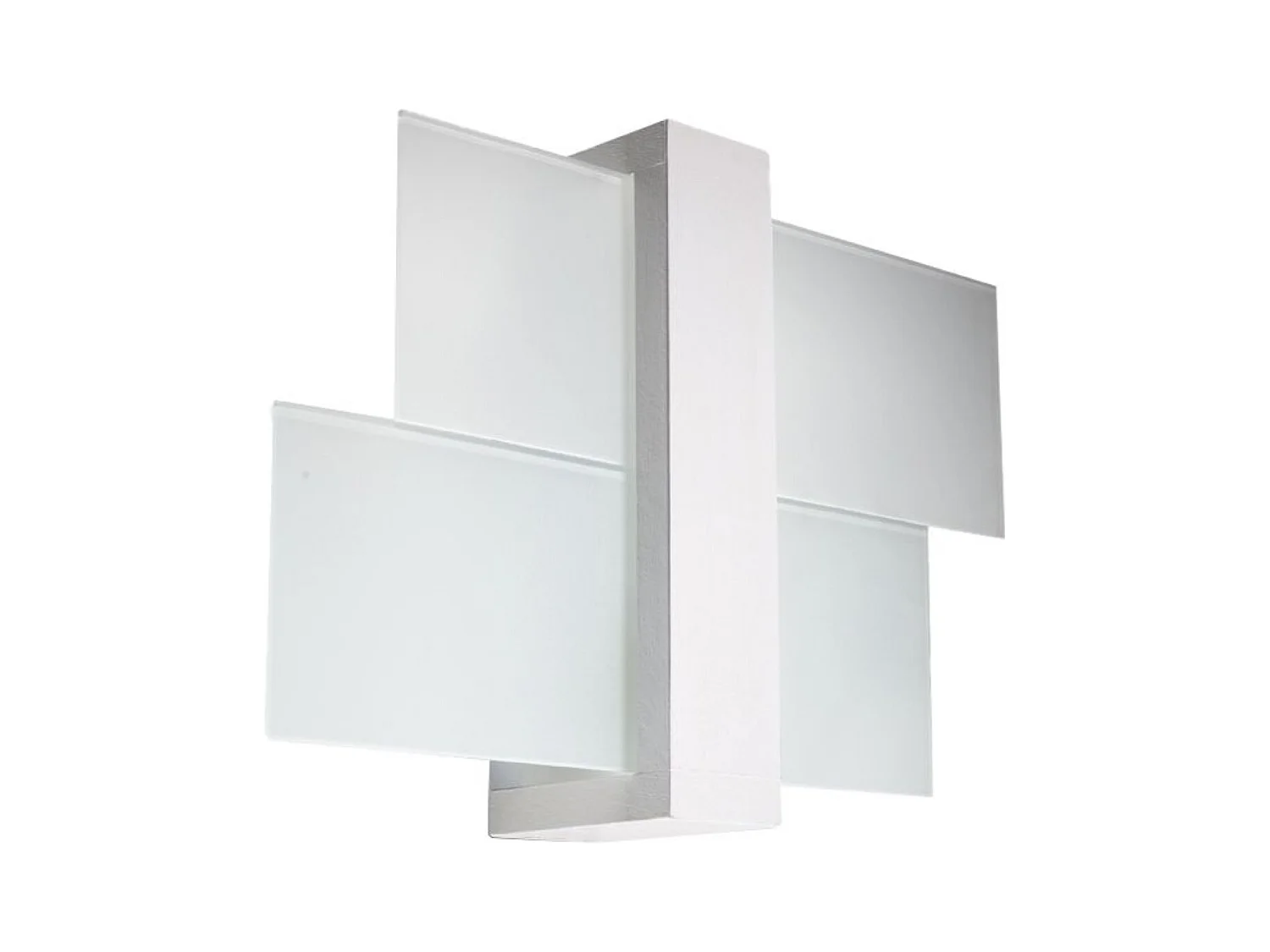 Wandlampen Ignis Scandinavisch van  - 1 lichtbronnen 3000K - L.43 x H.30 cm - wit