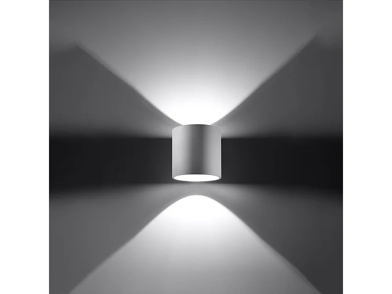 Wandlampen Celeris modern van  - 1 lichtbronnen 3000K - L.10 x H.10 cm - wit