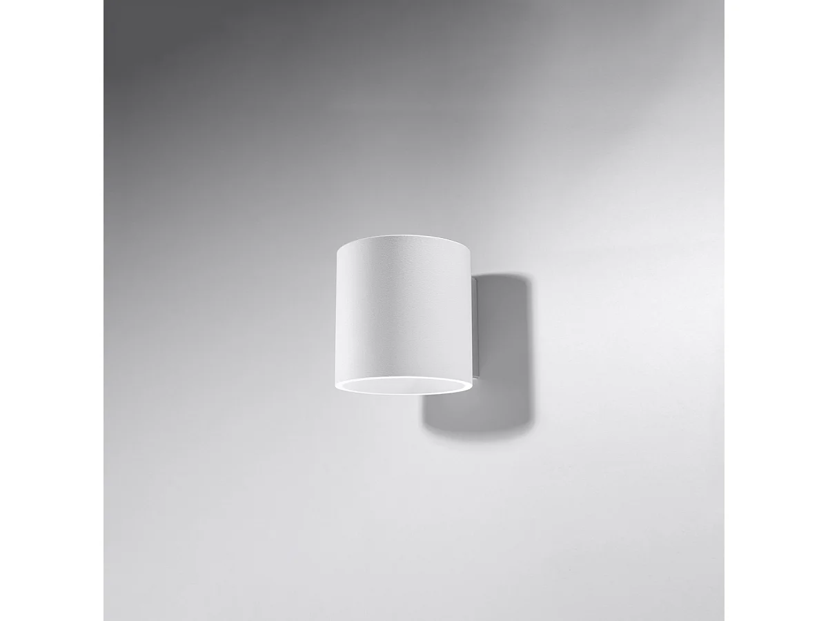 Appliques Celeris moderne en aluminium - 1 sources lumineuses 3000K - L.10 x H.10 cm - blanc