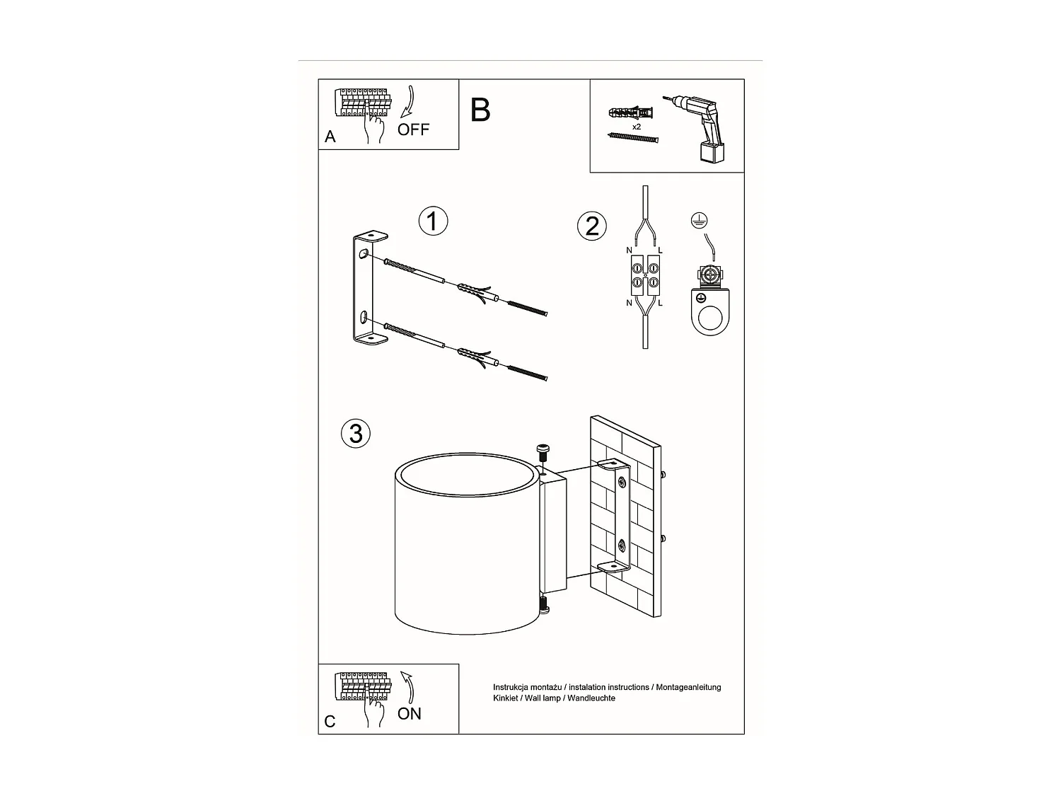 Appliques Celeris moderne en aluminium - 1 sources lumineuses 3000K - L.10 x H.10 cm - blanc