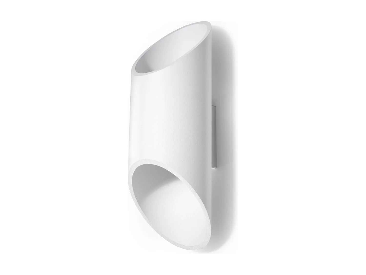 Appliques Zitiex moderne en aluminium - 1 sources lumineuses 3000K - L.10 x H.30 cm - blanc