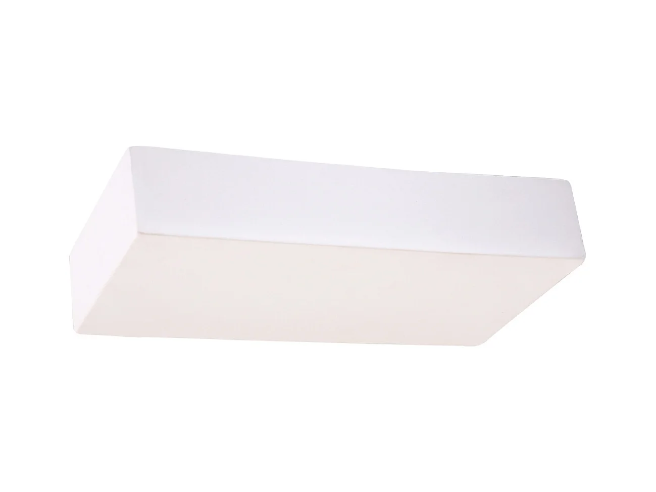 Appliques Flain moderne en céramique - 2 sources lumineuses 3000K - L.31 x H.6,5 cm - blanc