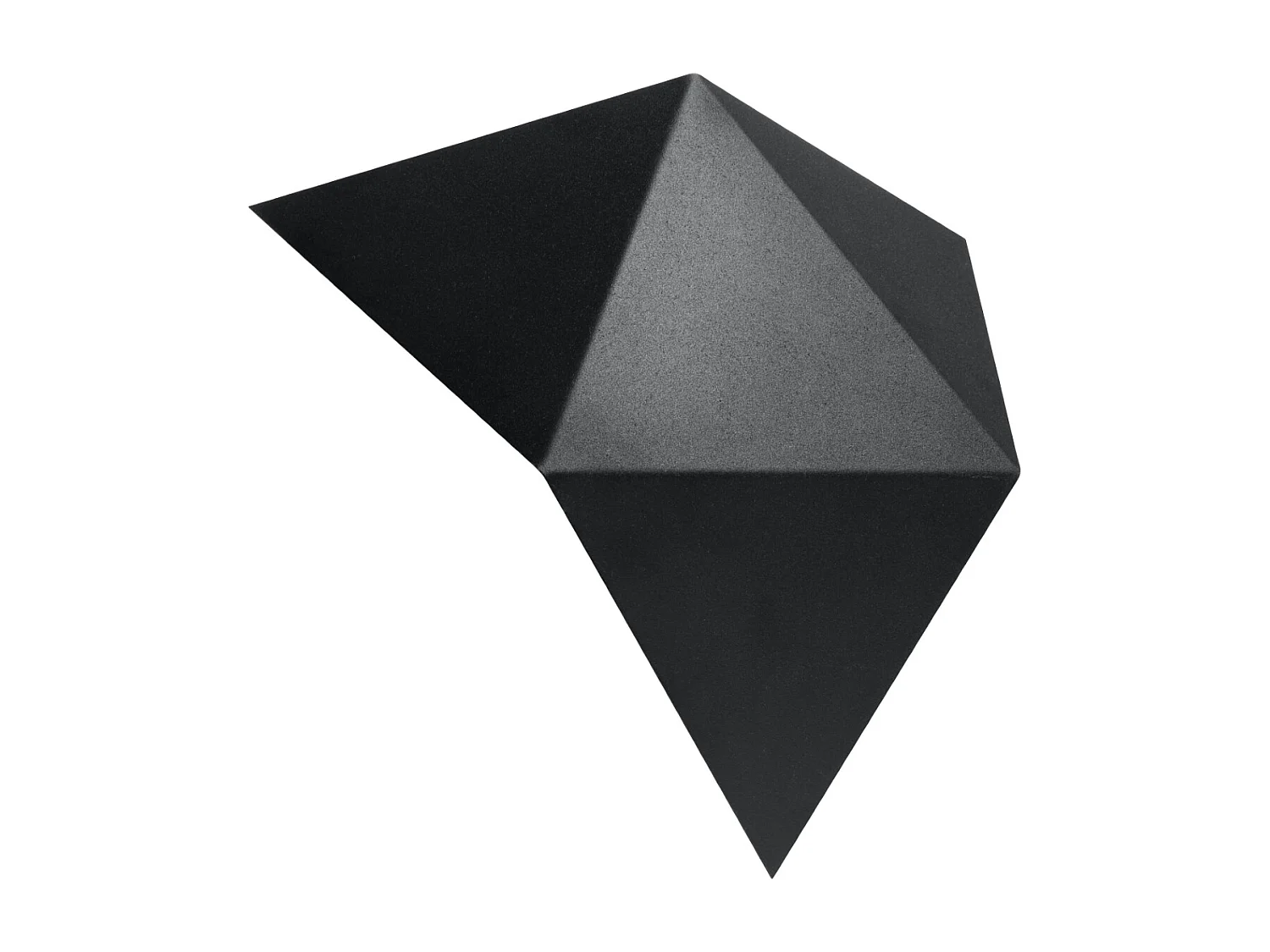 Appliques Solara moderne en acier - 2 sources lumineuses 3000K - L.27 x H.25 cm - noir