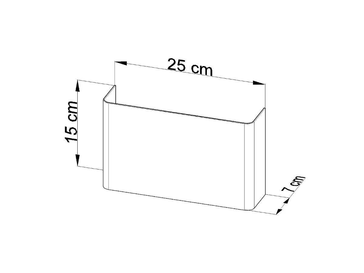 Kinkiety nowoczesny Overaqua, stal - 2 źródło światła 3000K - L.25 x H.15 cm - biały
