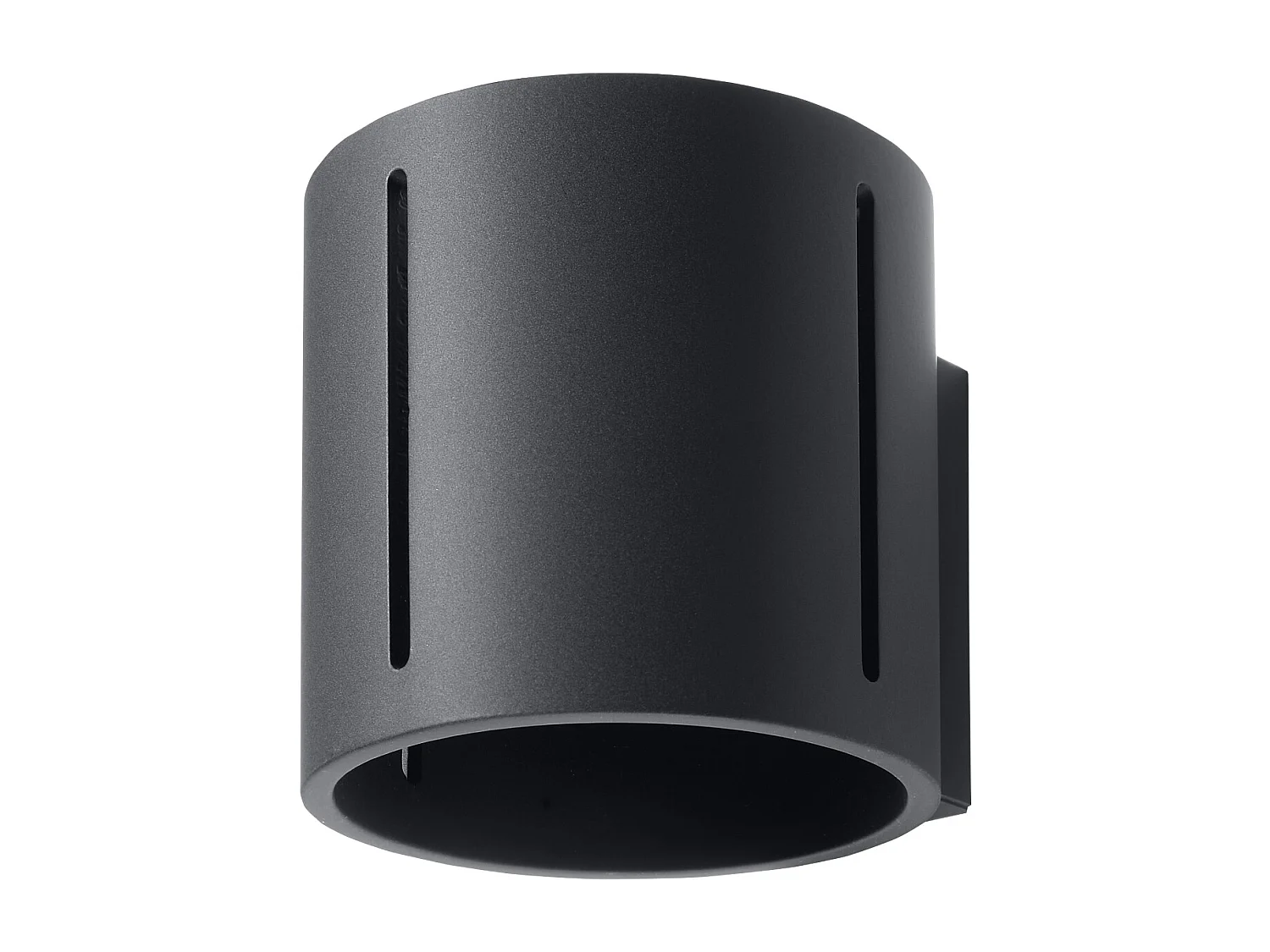 Appliques Brich moderne en aluminium - 1 sources lumineuses 3000K - L.10 x H.10 cm - noir