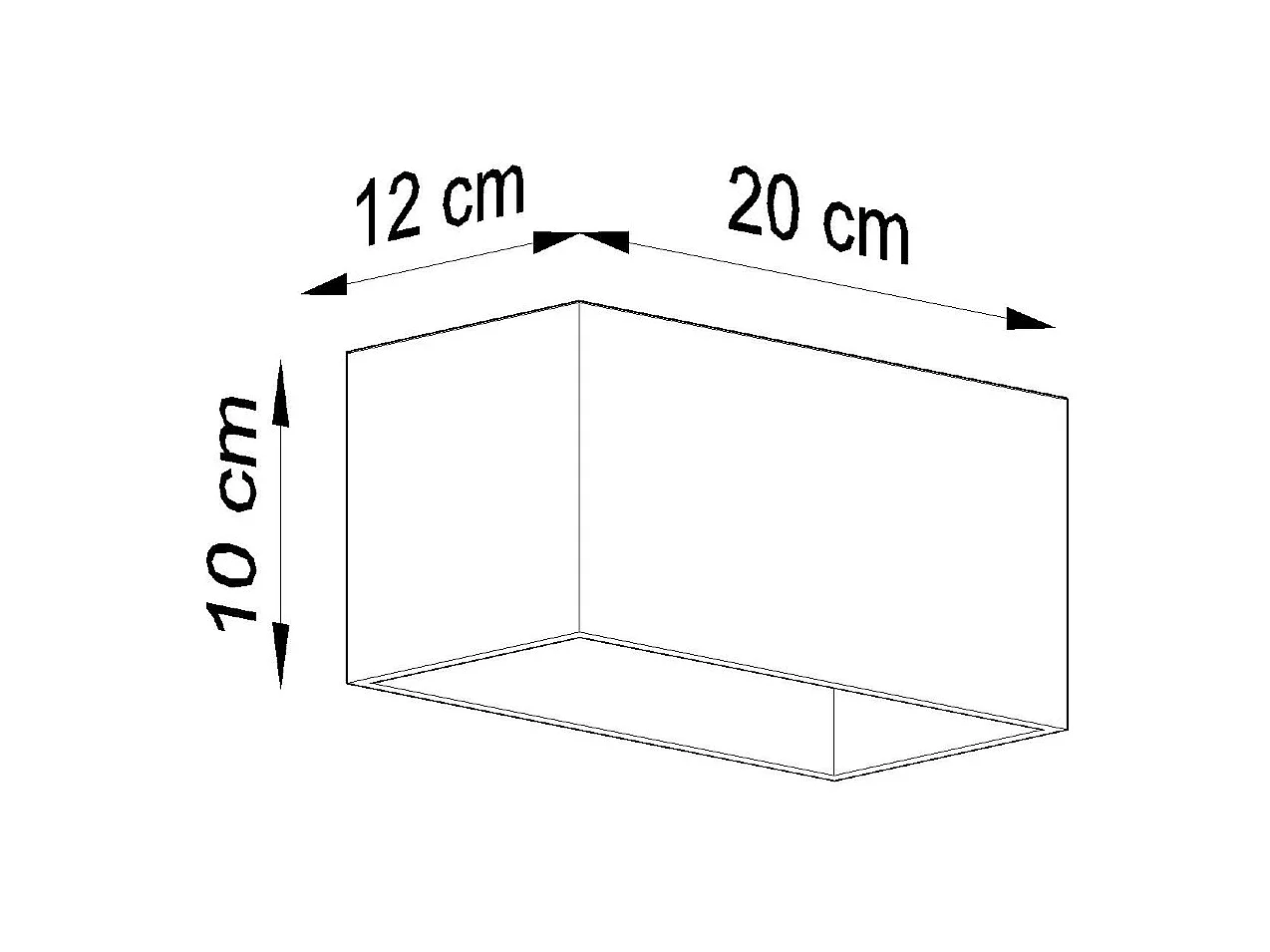 Appliques Quadx maxi moderne en aluminium - 2 sources lumineuses 3000K - L.20 x H.10 cm - blanc