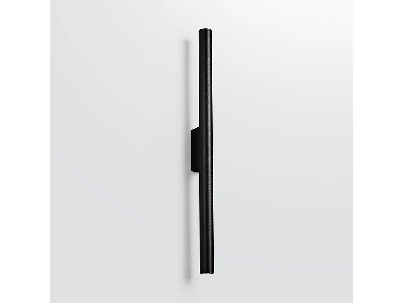 Wandlampen Brill modern van  - 2 lichtbronnen 4000K - L.2,5 x H.50 cm - zwart