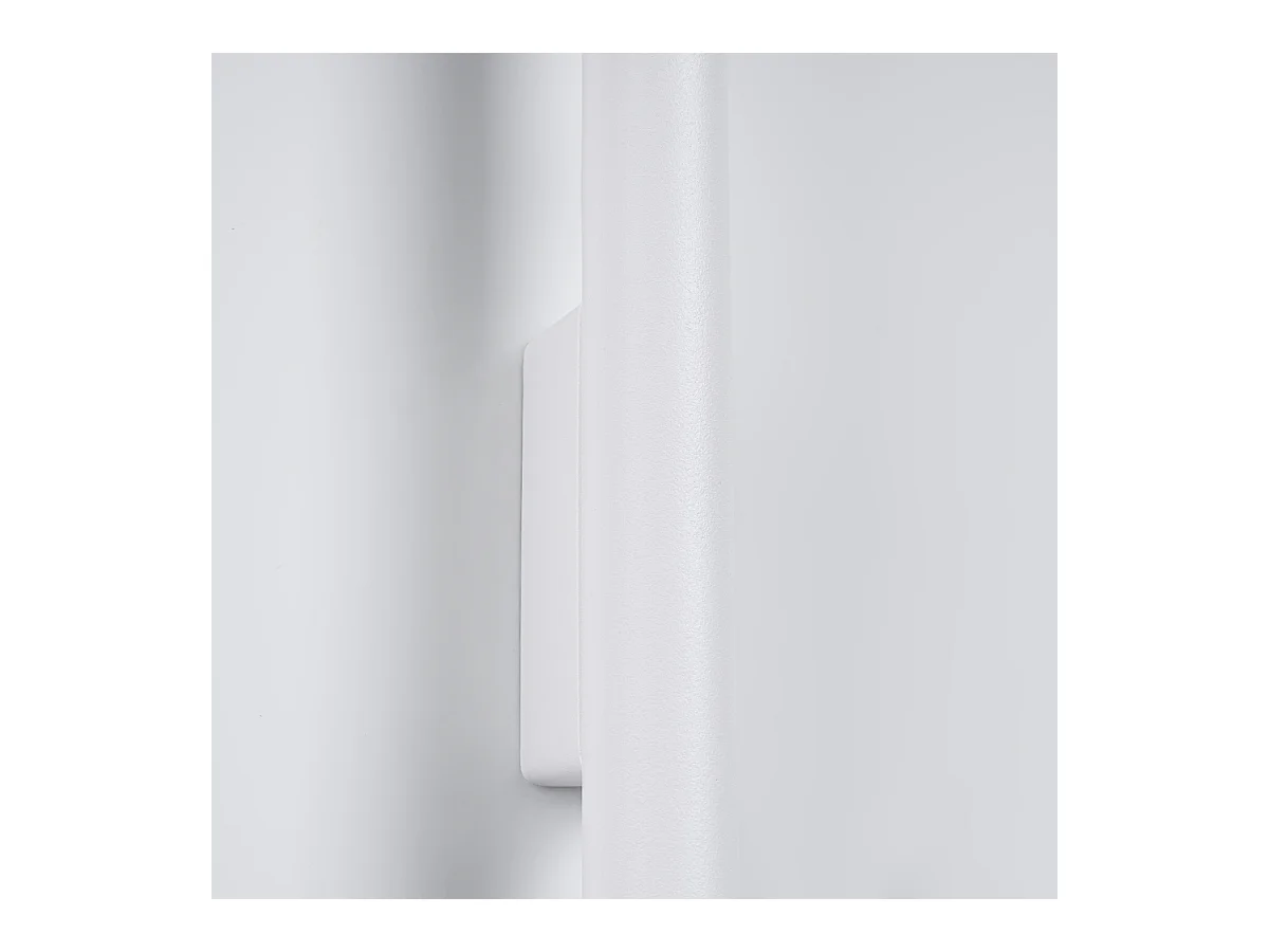 Wandlampen Brill modern aus  Stahl - 2 lichtquellen 3000K - L.2,5 x H. cm - Weiß