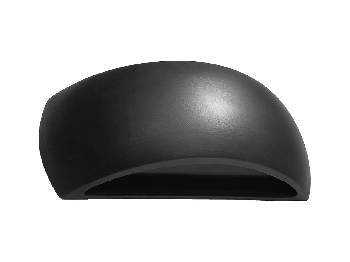 Kinkiety nowoczesny Torow, ceramika - 1 źródło światła 4000K - L.32 x H.14 cm - czarny