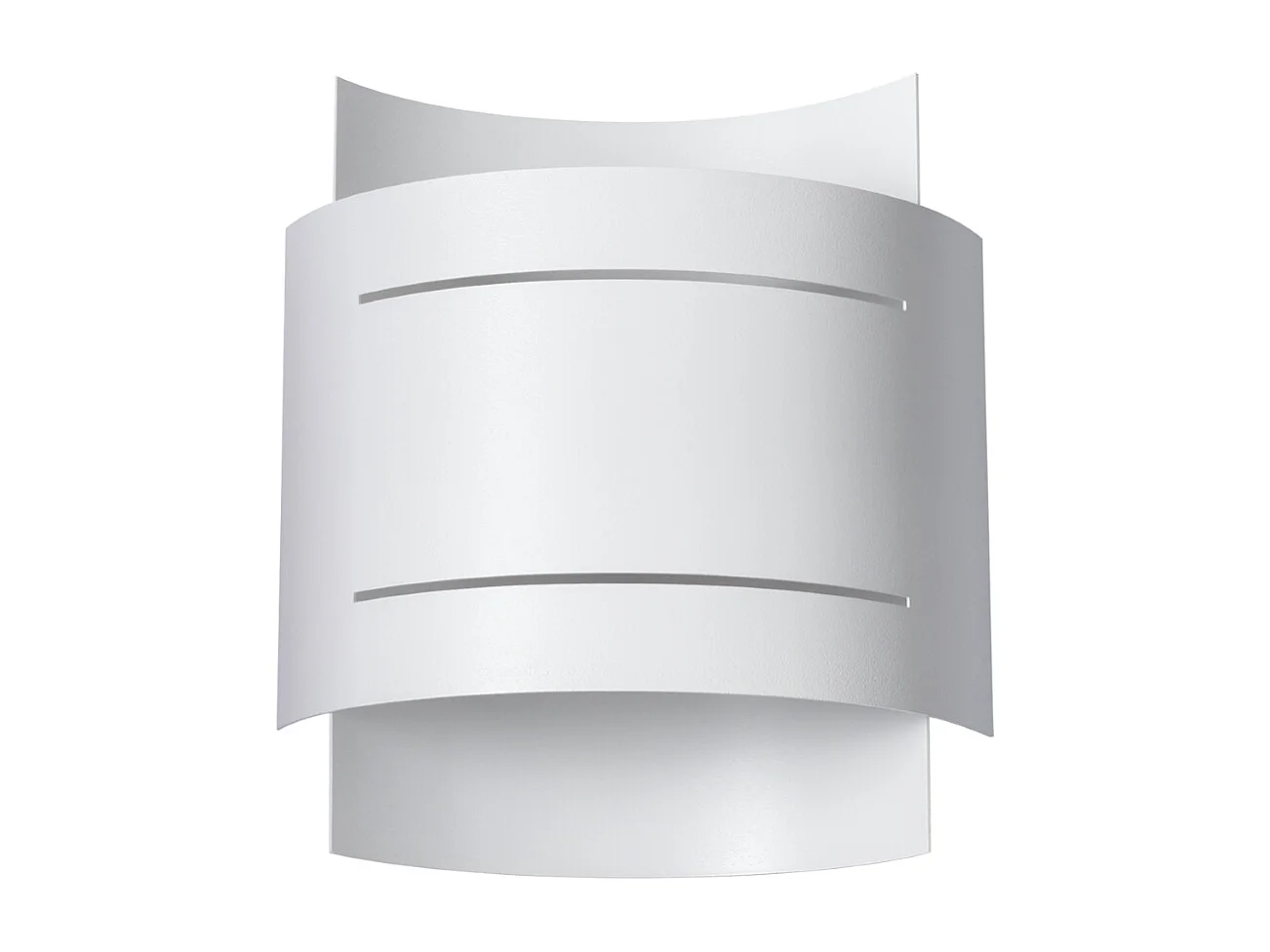 Appliques Ignisra moderne en acier - 1 sources lumineuses 3000K - L.21 x H.23 cm - blanc