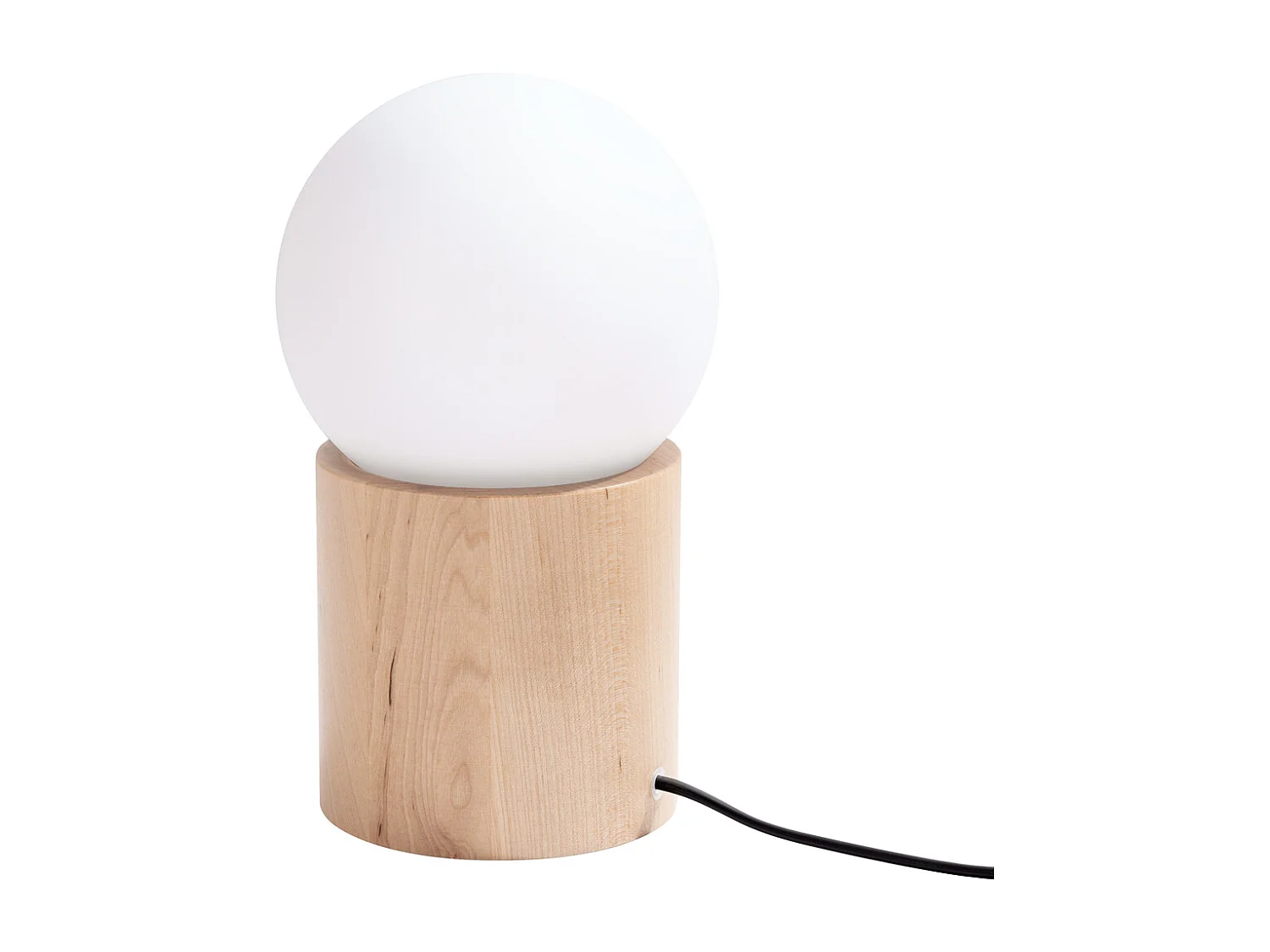 Lampes de bureau Lust moderne en bois - 1 sources lumineuses 3000K - L.12 x H.21 cm - bois naturel