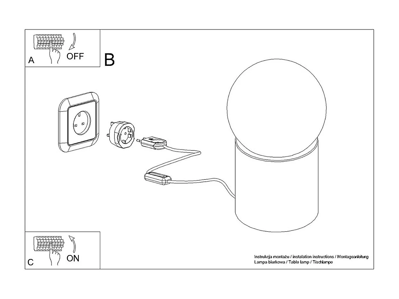 Lampes de bureau Lust moderne en bois - 1 sources lumineuses 3000K - L.12 x H.21 cm - bois naturel