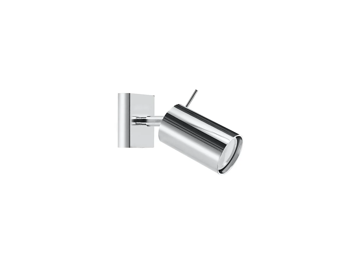 Lampade da soffitto Briix moderno di acciaio - 1 sorgenti luminose 3000K - L.8 x A.8 cm - cromo