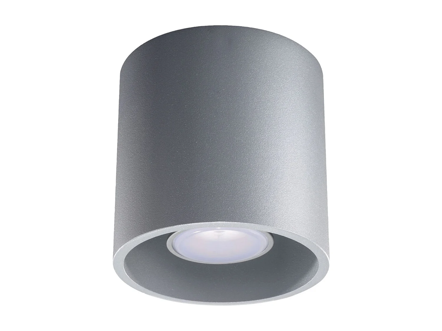 Plafonniers Celeris moderne en aluminium - 1 sources lumineuses 3000K - L.10 x H.10 cm - gris