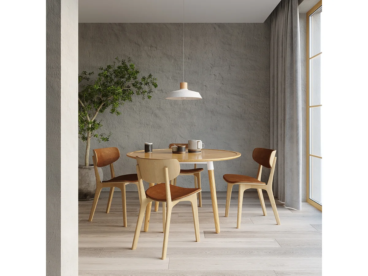 Lampes suspendues Evoxa industriel en betoNon applicablerewno - 1 sources lumineuses 4000K - L.40 x H.115 cm - gris