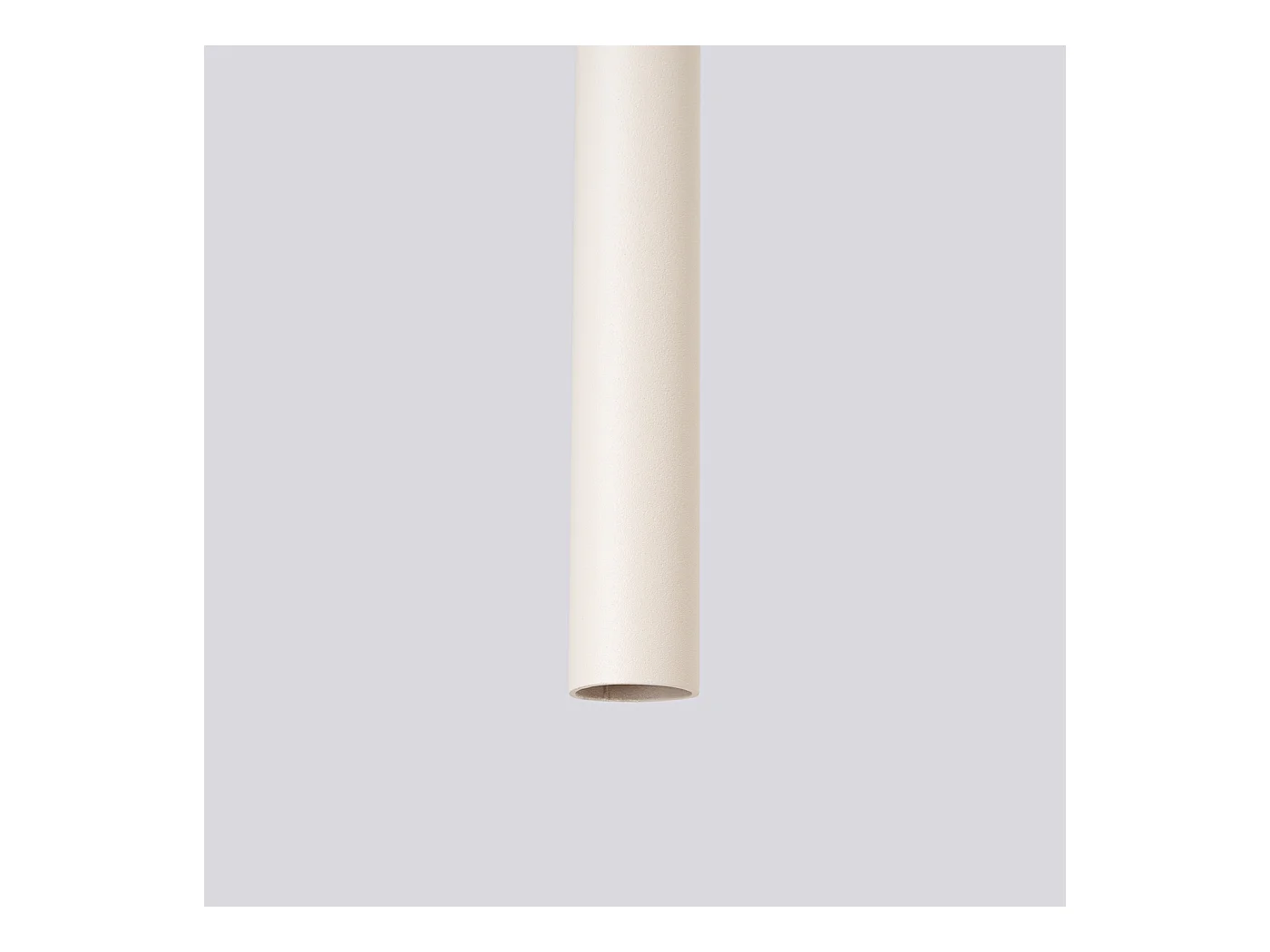 Lampe à suspension Brill moderne en acier - 3 sources lumineuses 4000K - L.30 x H.94 cm - beige