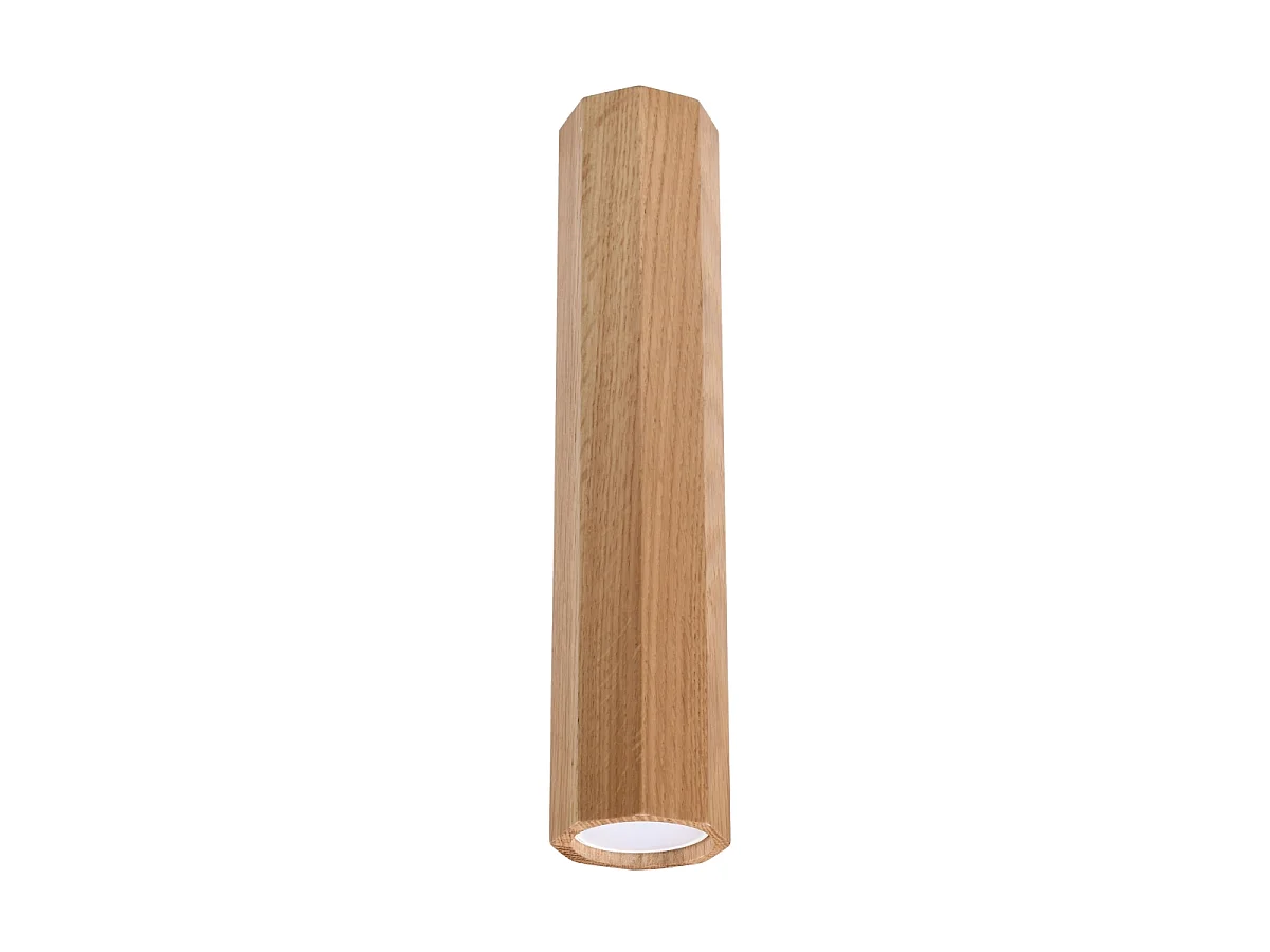 Deckenlampen Xenor skandinavisch aus  Holz - 1 lichtquellen 3000K - L.6 x H. cm - Eiche