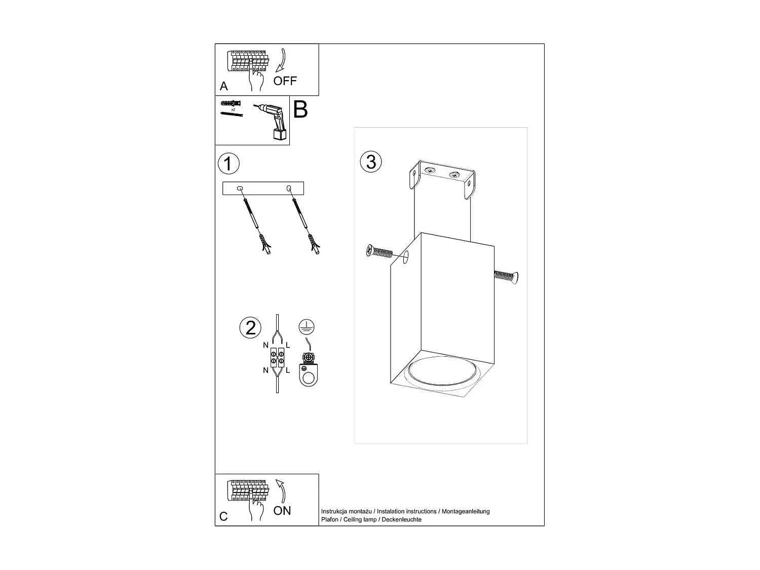 Plafonniers Zezu scandinave en bois - 1 sources lumineuses 3000K - L.6 x H.10 cm - chêne