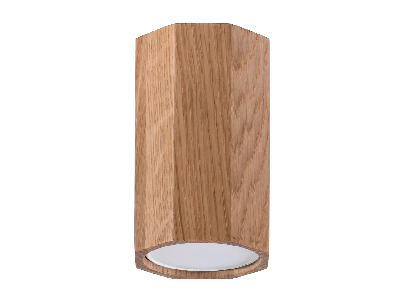 Plafonniers Xenor scandinave en bois - 1 sources lumineuses 3000K - L.6 x H.10 cm - chêne