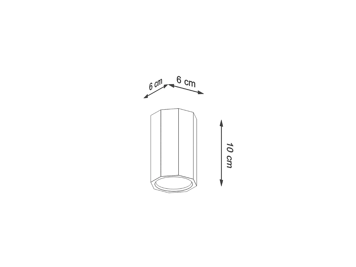 Deckenlampen Xenor skandinavisch aus  Holz - 1 lichtquellen 3000K - L.6 x H. cm - Eiche