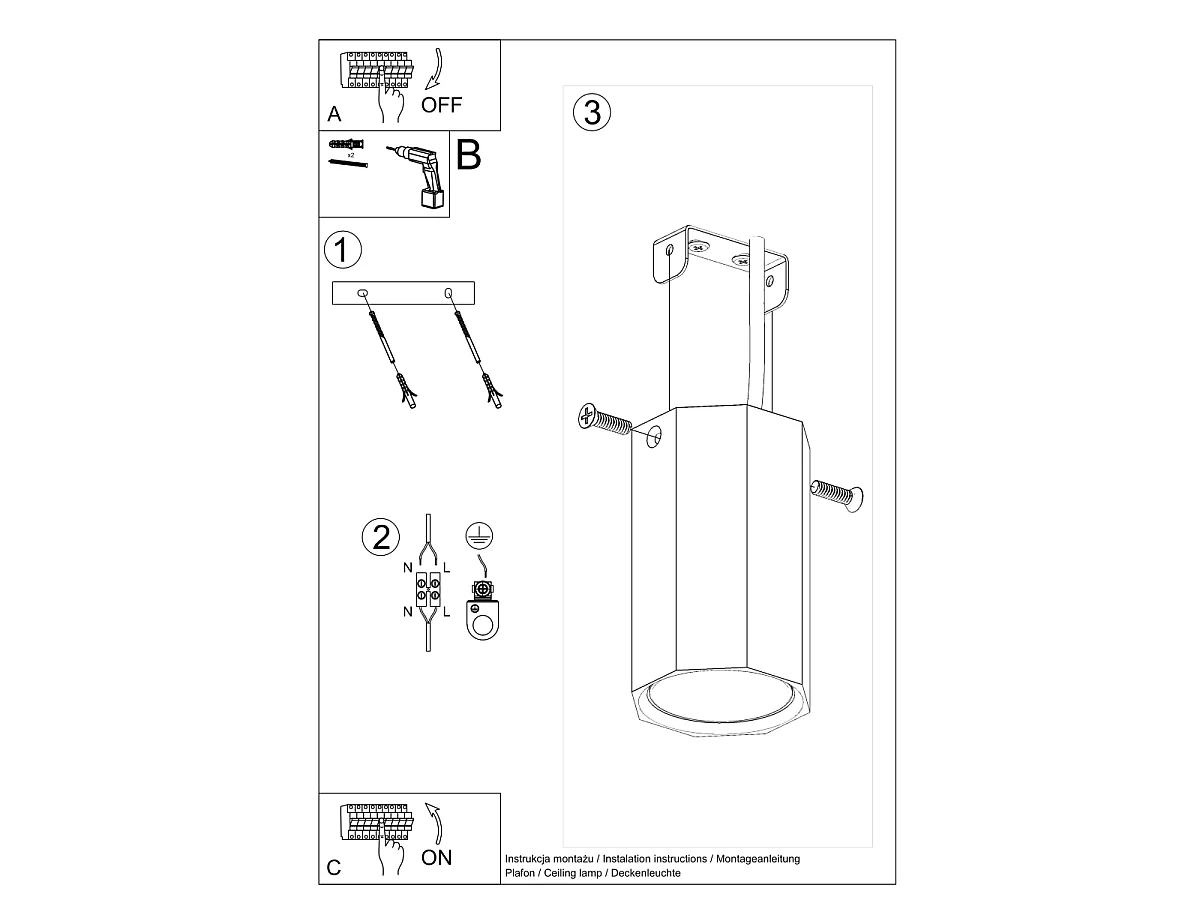 Deckenlampen Xenor skandinavisch aus  Holz - 1 lichtquellen 3000K - L.6 x H. cm - Eiche