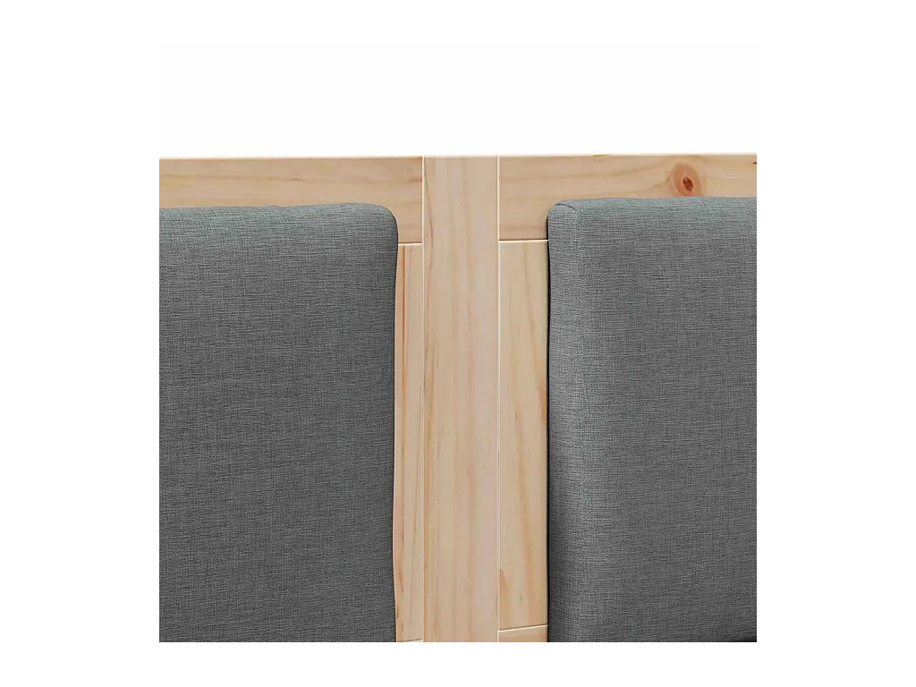 Cabecero Otro Marrón 160 cm Madera maciza de pino