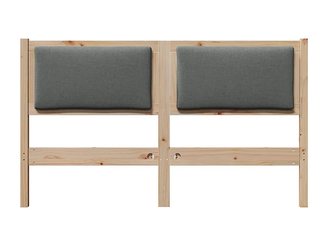 Cabeceira Outros Castanho 160 cm Madeira de pinho maciça