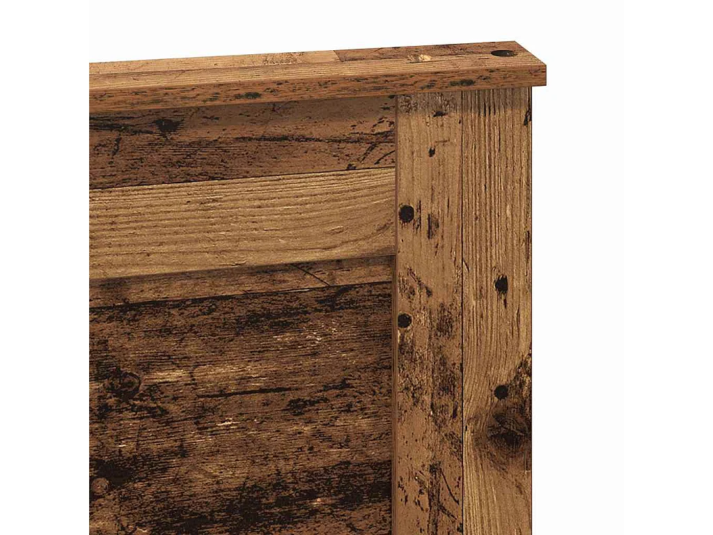 Cabecero con cabecera Madera Vieja 120 cm Madera contrachapada