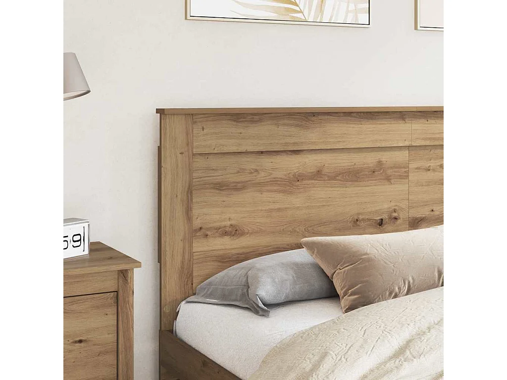 Cabeceira Carvalho Artesanal 200 cm Madeira processada