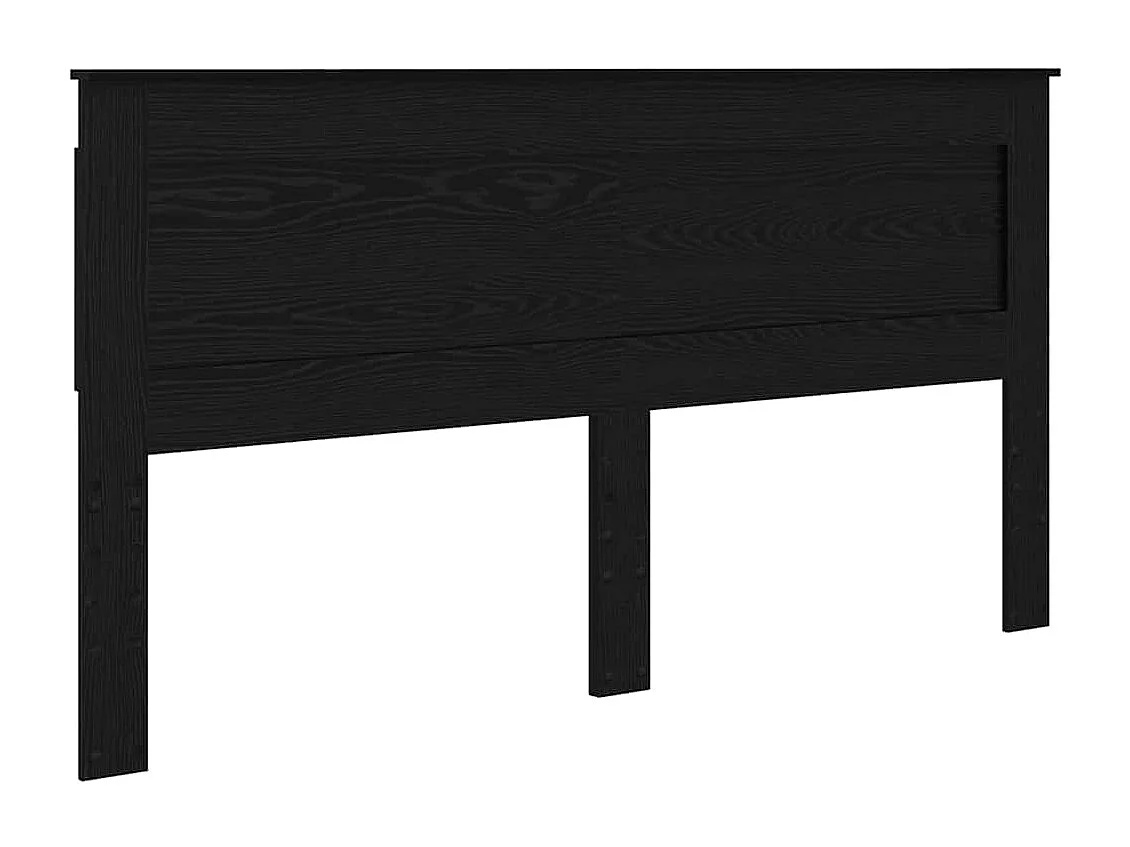 Cabeceira Carvalho Preto 200 cm Madeira processada
