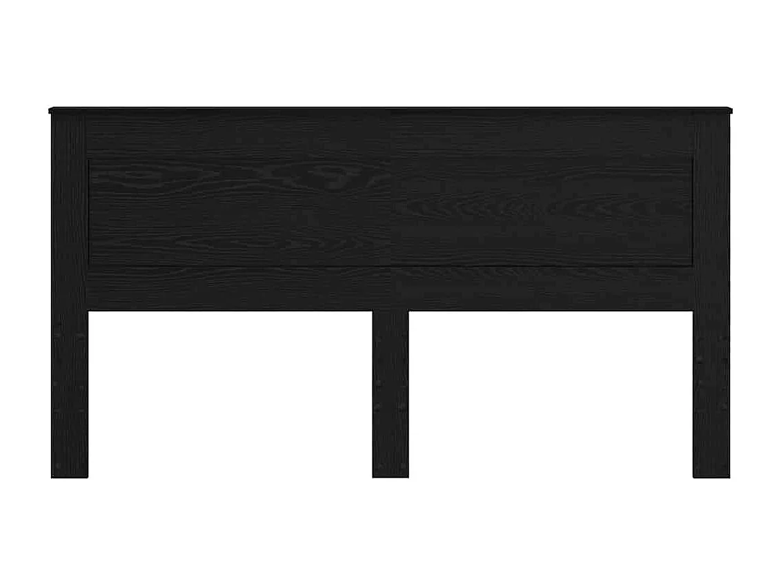 Cabeceira Carvalho Preto 200 cm Madeira processada