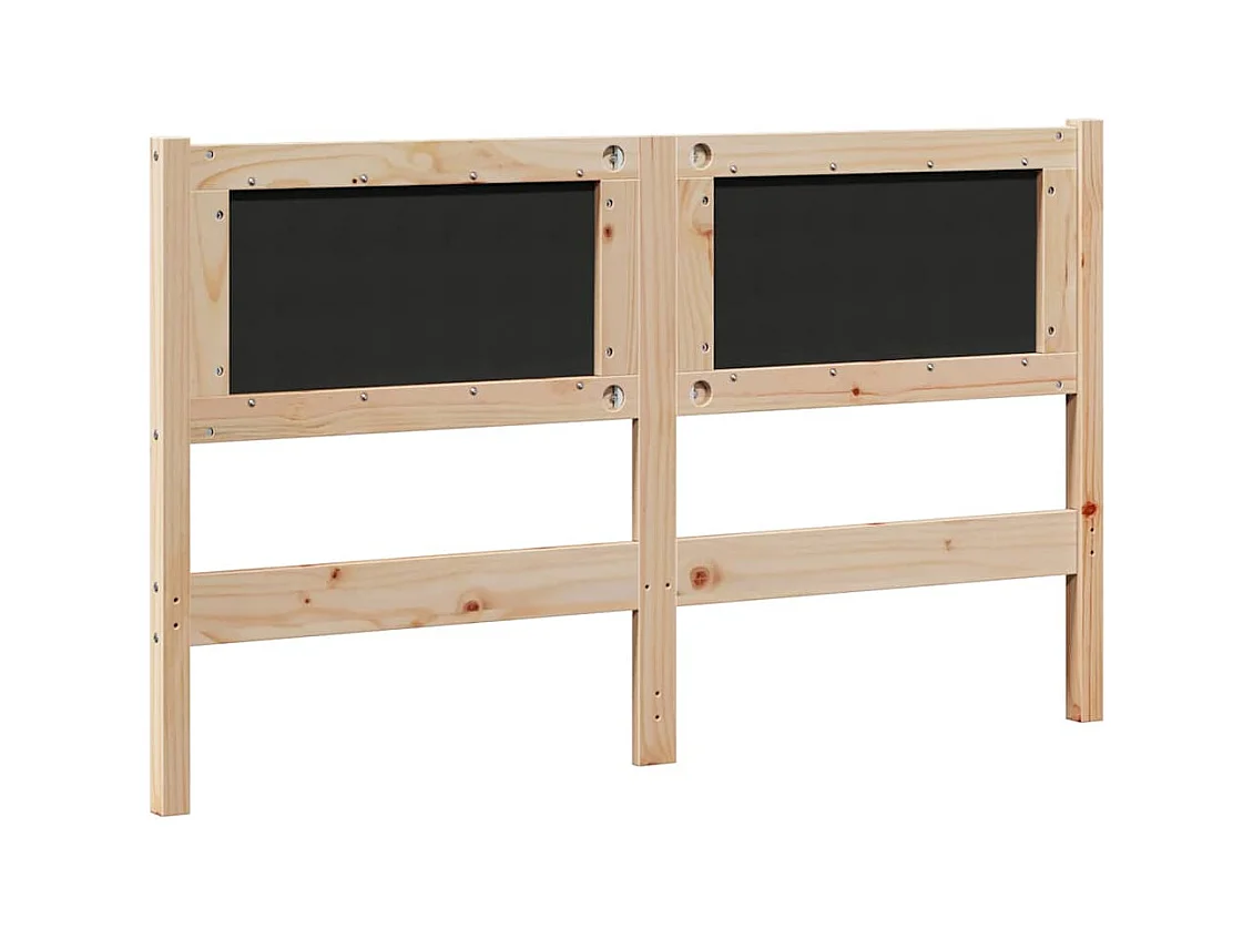 Cabeceira Outros Castanho 160 cm Madeira de pinho maciça