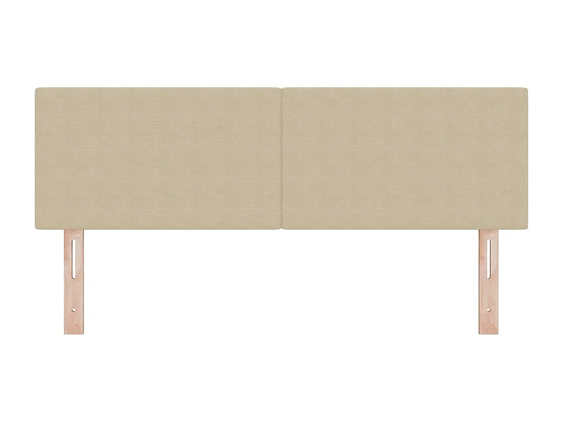 Tête de lit LED avec des lumières à LED Vert gris 160 cm tissu