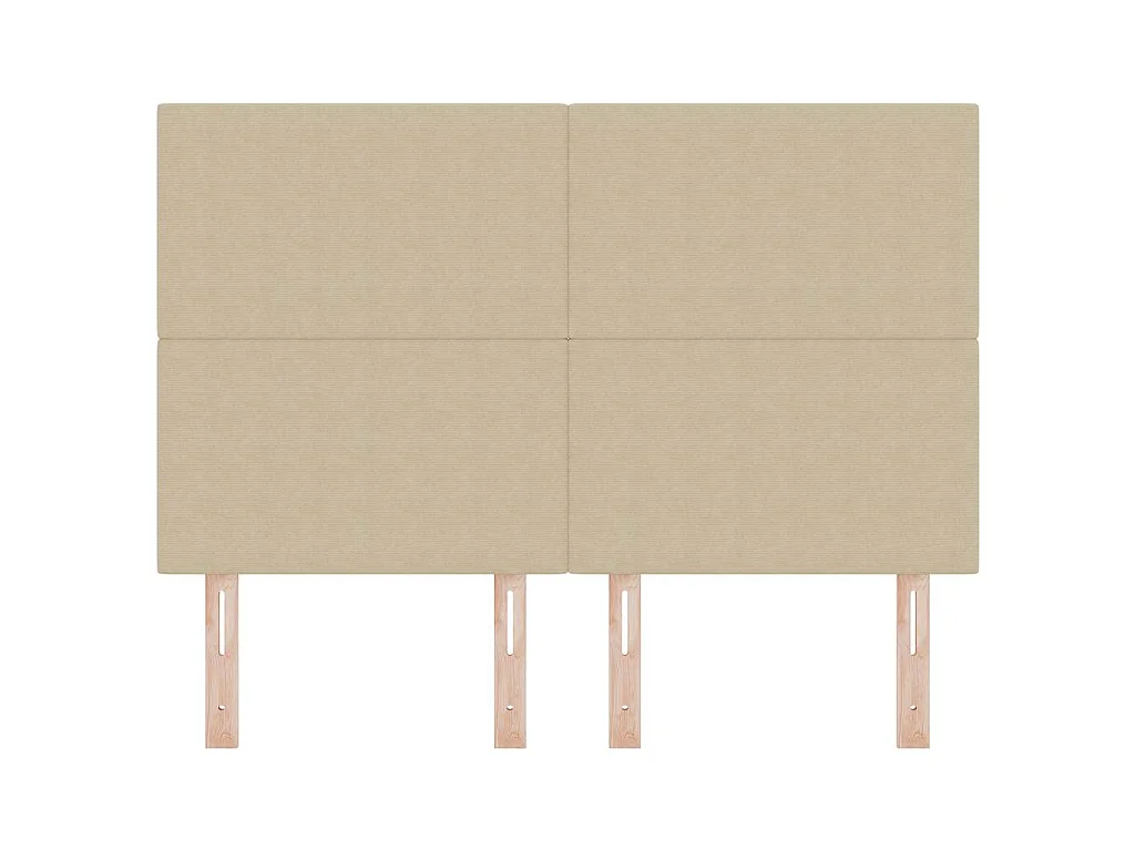 Tête de lit LED avec des lumières à LED Vert gris 160 cm tissu