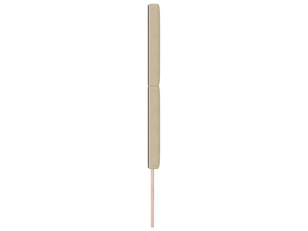 Tête de lit LED avec des lumières à LED Vert gris 160 cm tissu