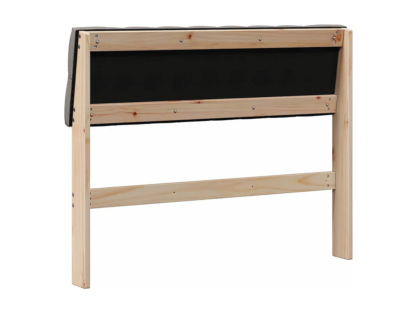 Cabeceira estofada Cinzento-acastanhado 100 cm