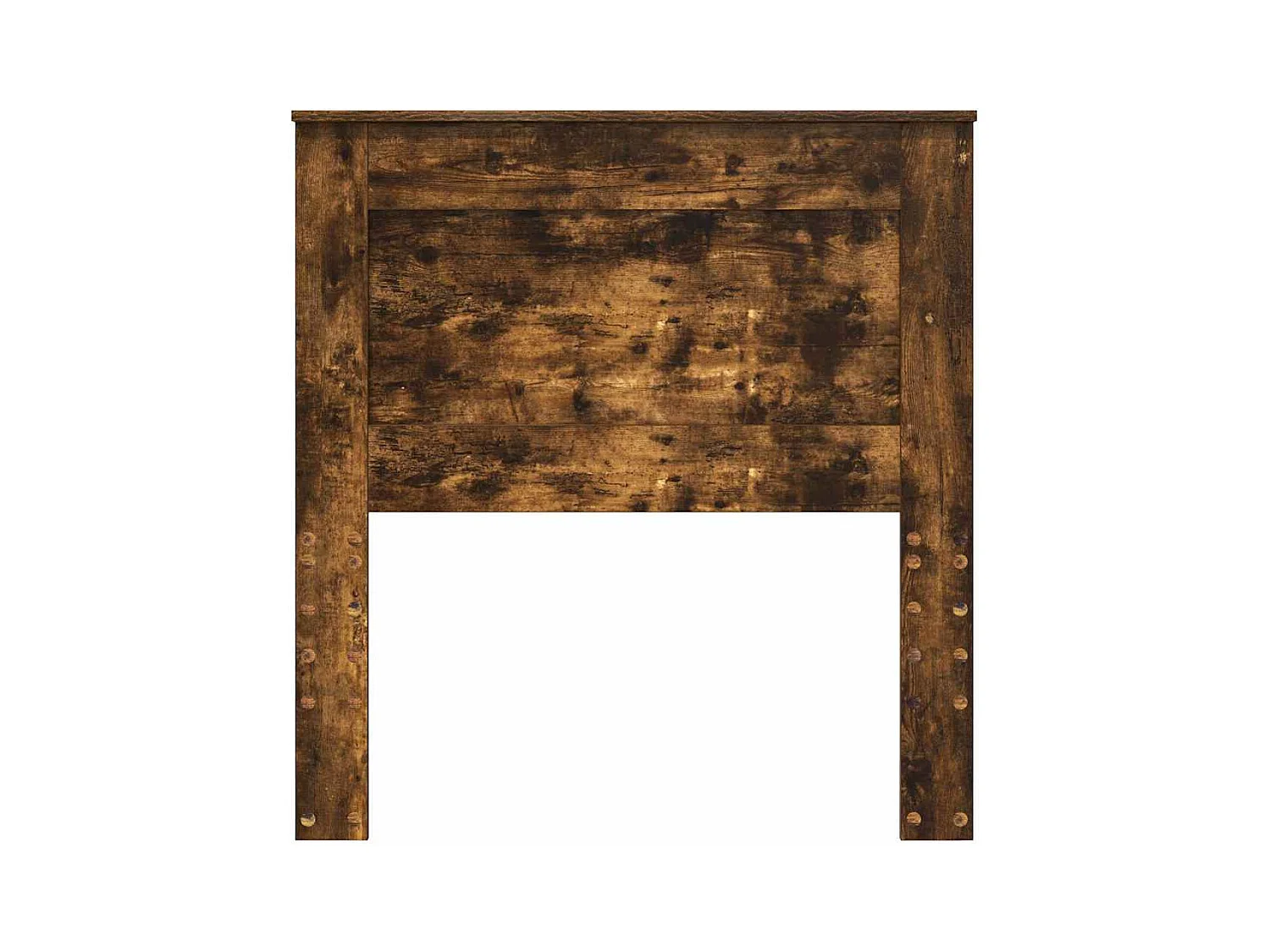 Tête de lit avec tête de lit Chêne fumé 80 cm Bois d'ingénierie