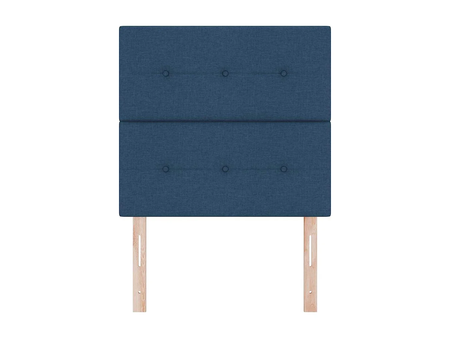 Tête de Lit LED avec des lumières à LED Bleu 100 cm tissu