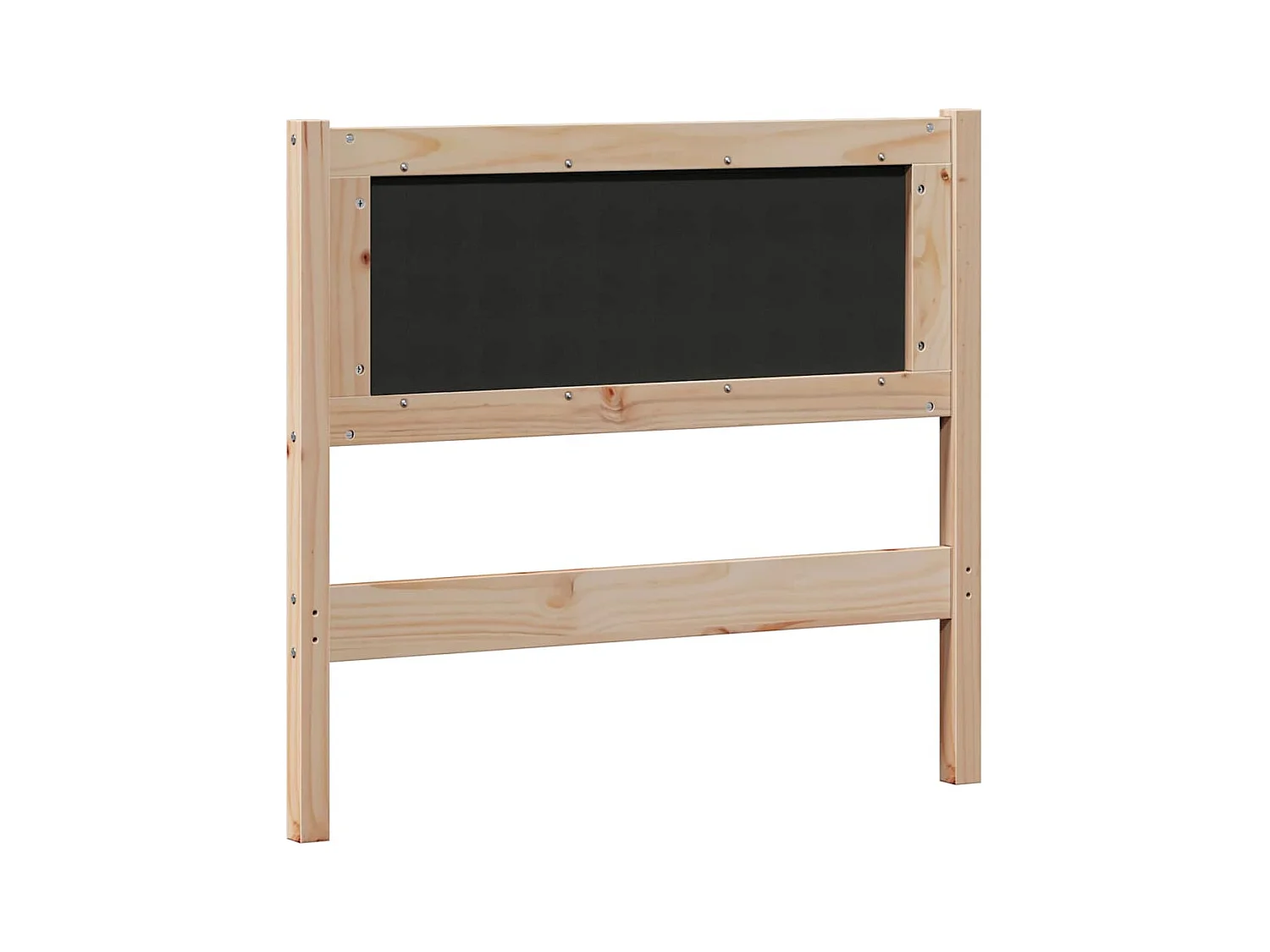 Cabeceira Outros castanho e cinzento-escuro 90 cm