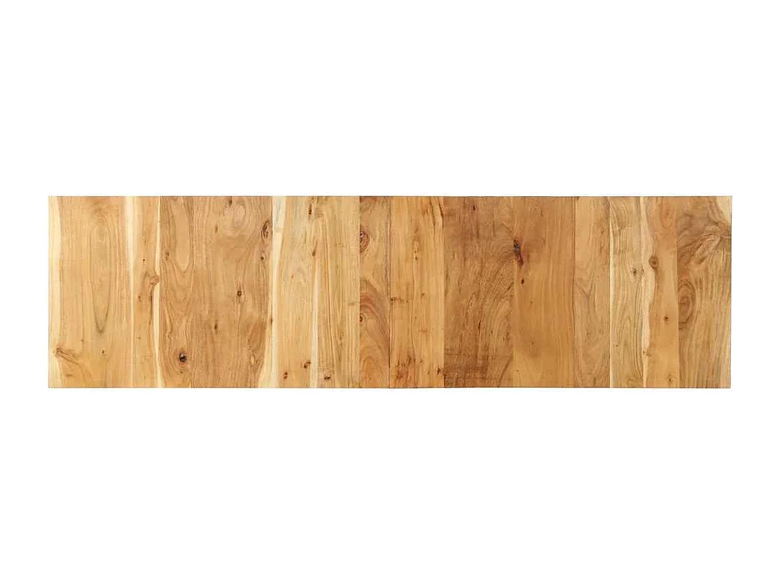 Cabecero de cama 180 cm madera maciza acacia