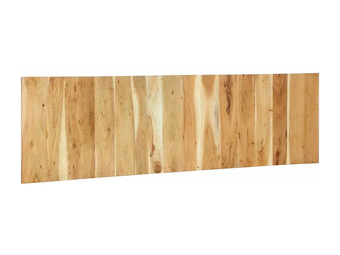 Cabecero de cama 180 cm madera maciza acacia