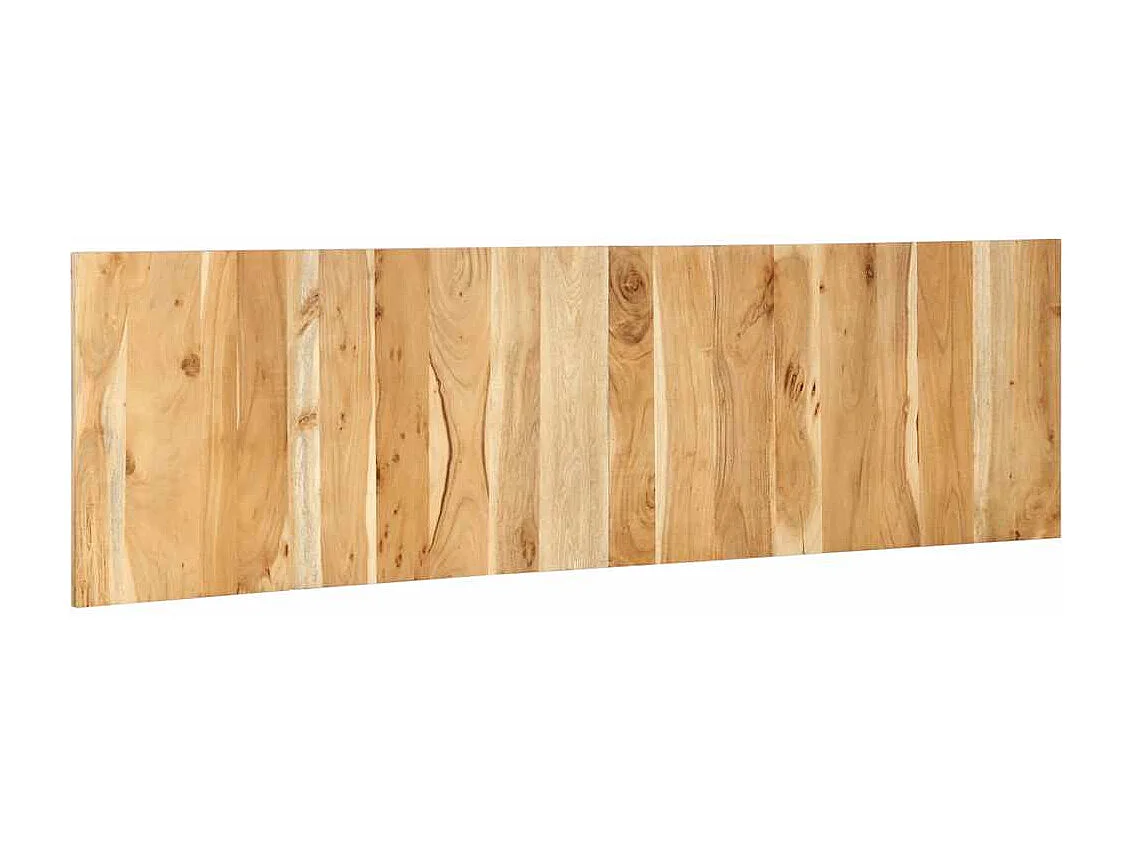 Cabecero de cama 180 cm madera maciza acacia