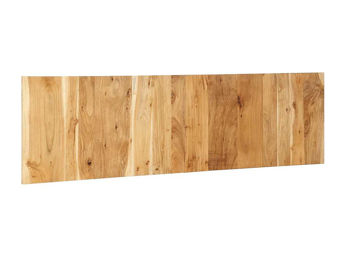 Cabecero de cama 180 cm madera maciza acacia