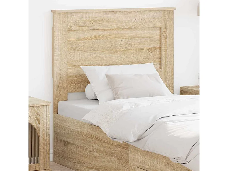 Cabecero con cabecera Roble Sonoma 80 cm Madera contrachapada
