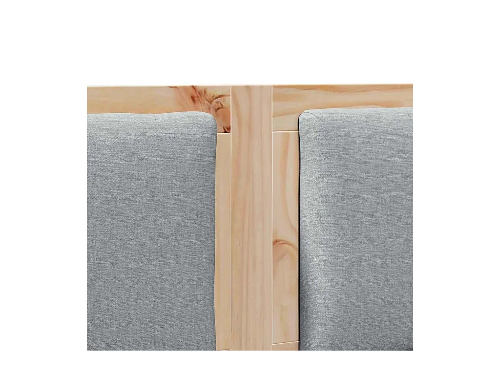 Cabecero Otro Marrón 180 cm Madera maciza de pino