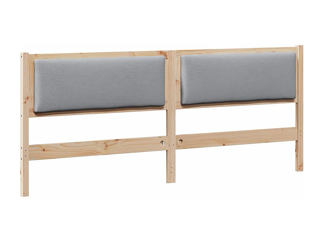 Cabeceira Outros Castanho 180 cm Madeira de pinho maciça