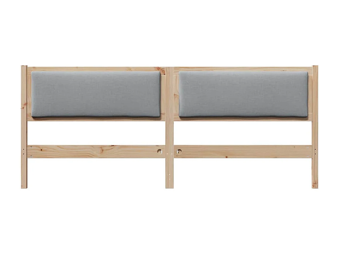 Cabeceira Outros Castanho 180 cm Madeira de pinho maciça