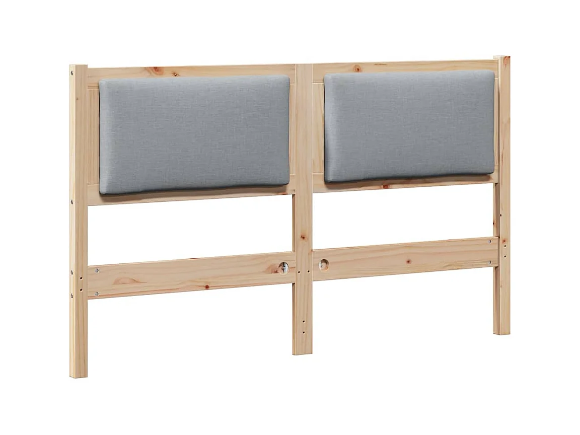 Tête de lit Autre Marron 150 cm Bois massif en pin